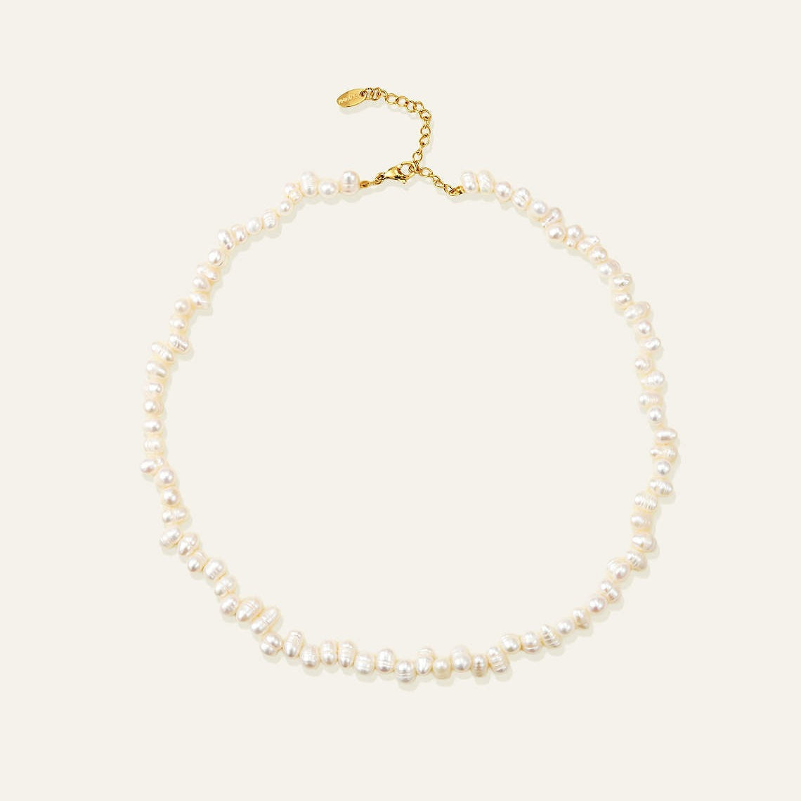 Baroque Irregular Pearl Collarbone Necklace