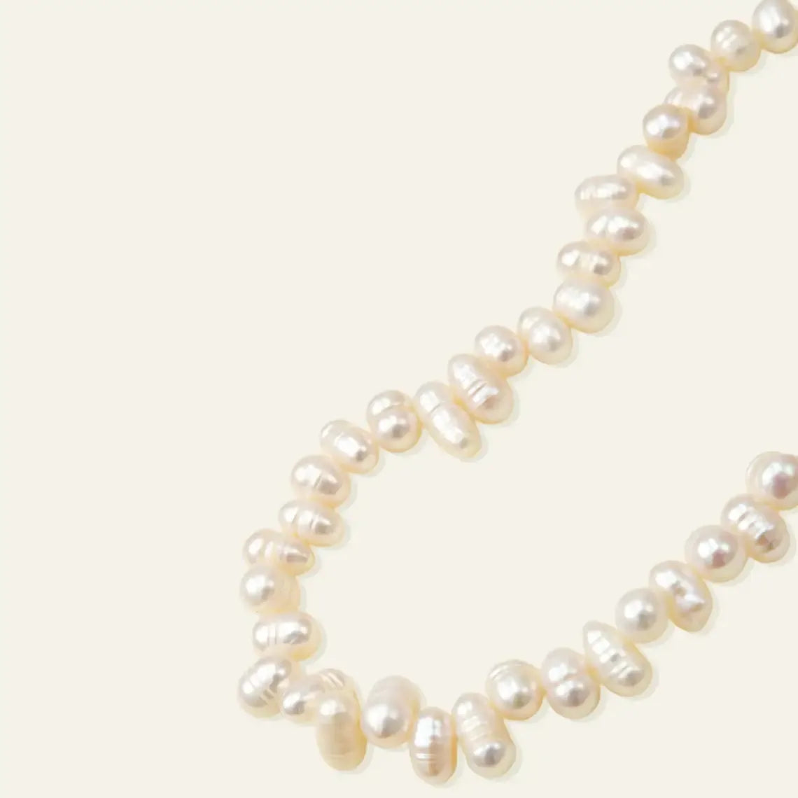 Baroque Irregular Pearl Collarbone Necklace