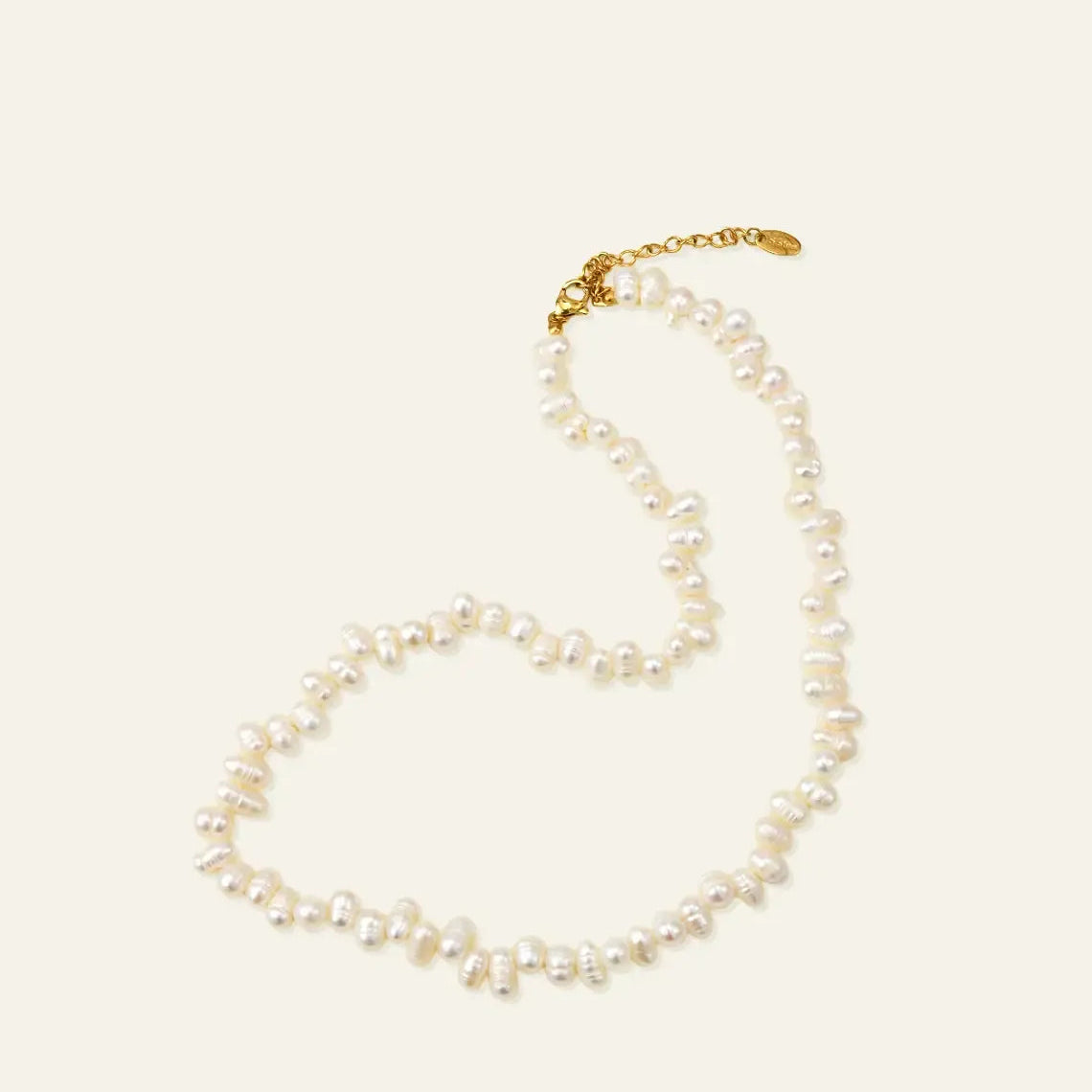 Baroque Irregular Pearl Collarbone Necklace