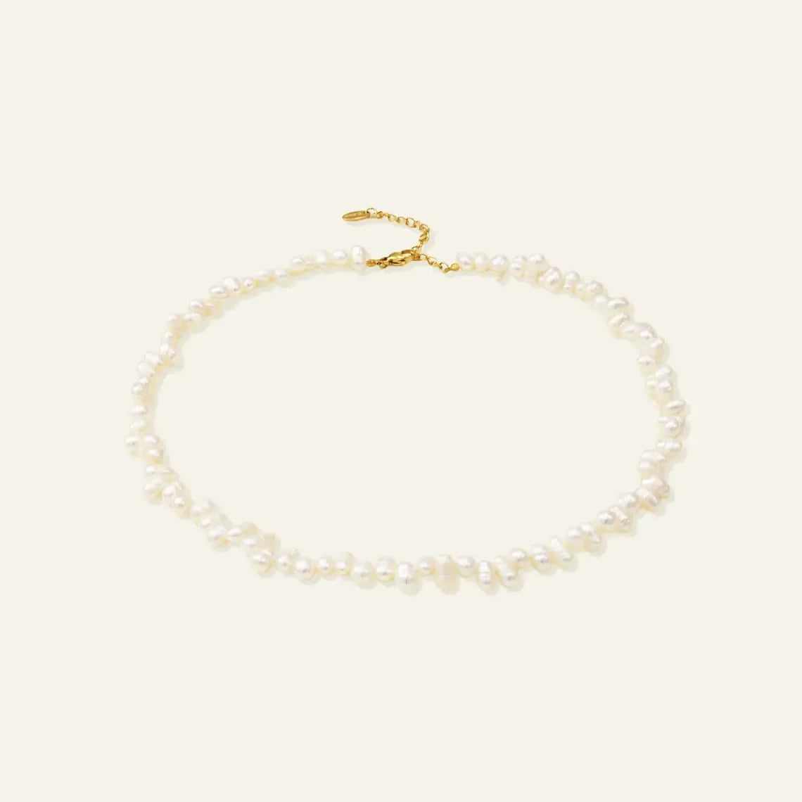 Baroque Irregular Pearl Collarbone Necklace